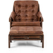 Halston Chair with Ottoman