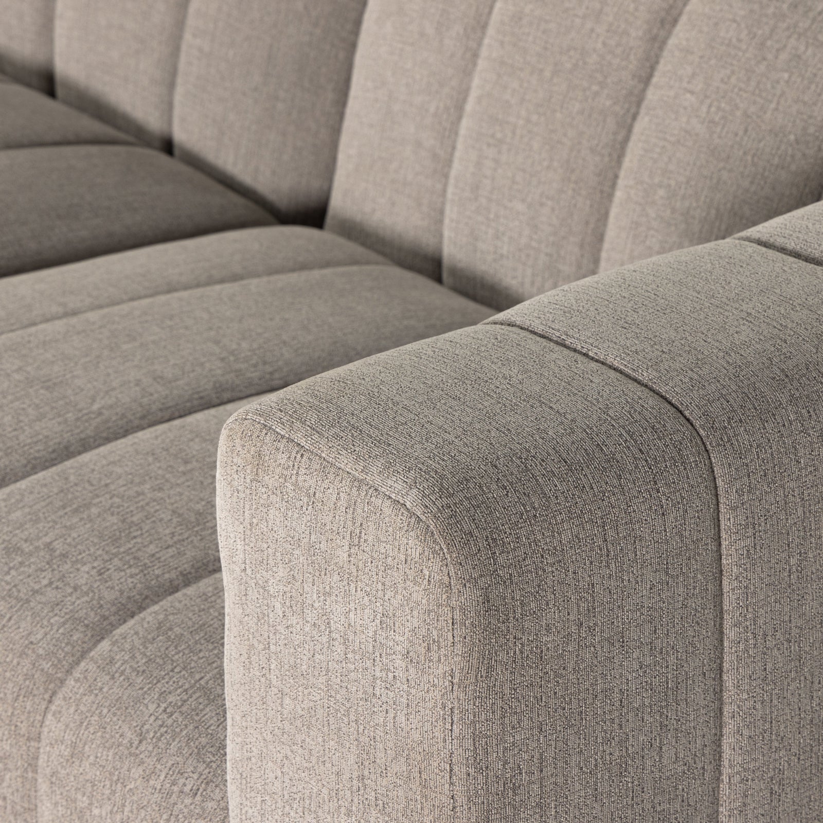 Four Hands Langham Channeled 5-Piece Sectional