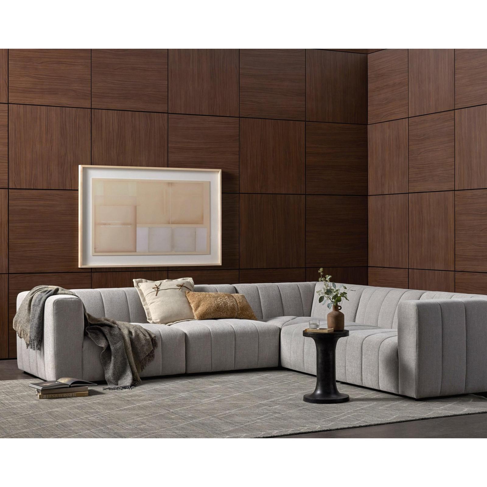 Four Hands Langham Channeled 5-Piece Sectional