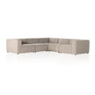 Four Hands Langham Channeled 5-Piece Sectional