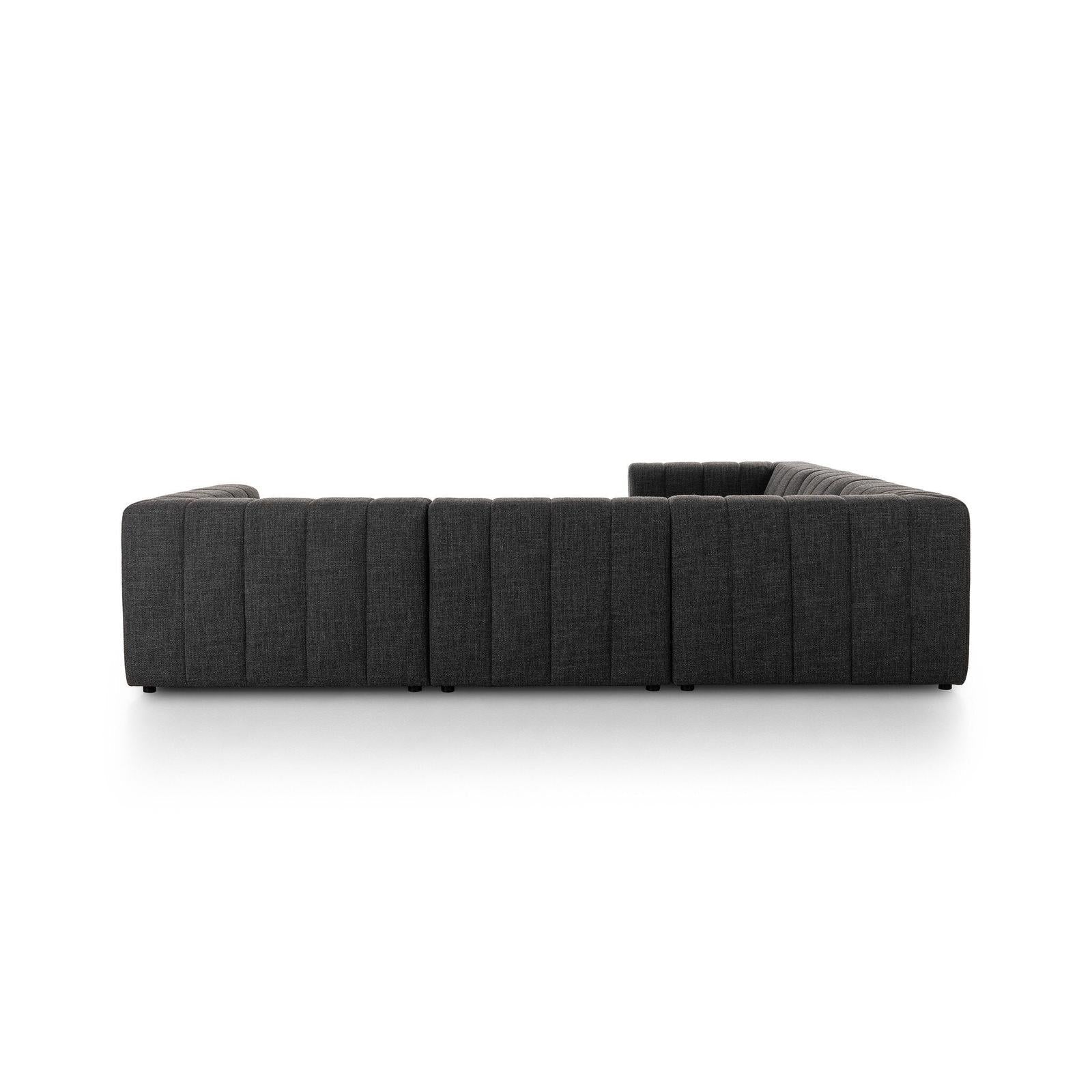 Four Hands Langham Channeled 5-Piece Sectional