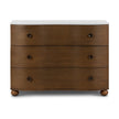 Tiago Marble Chest-Toasted Oak