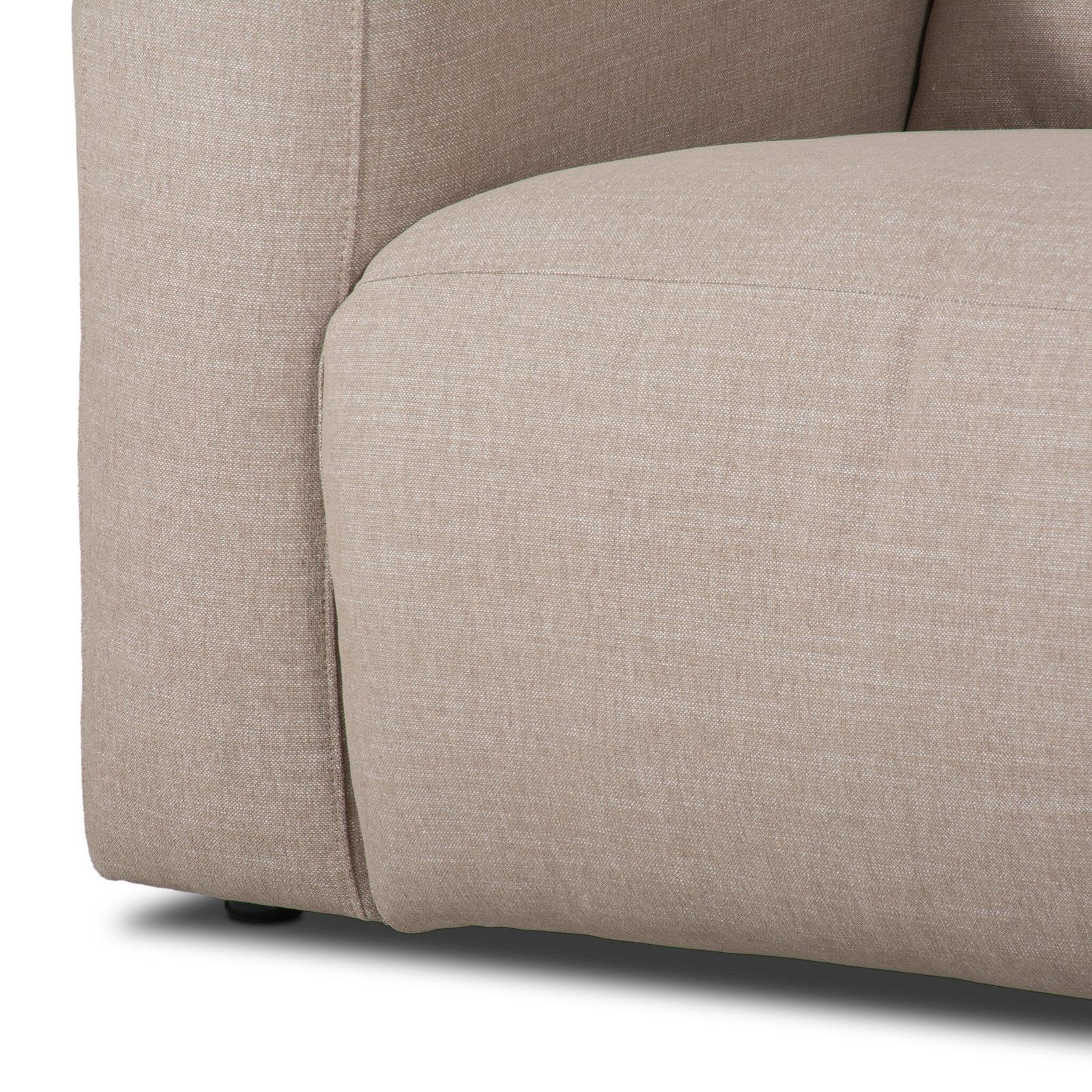 Four Hands Radley Power Recliner 3-Piece Sectional W/ Chaise