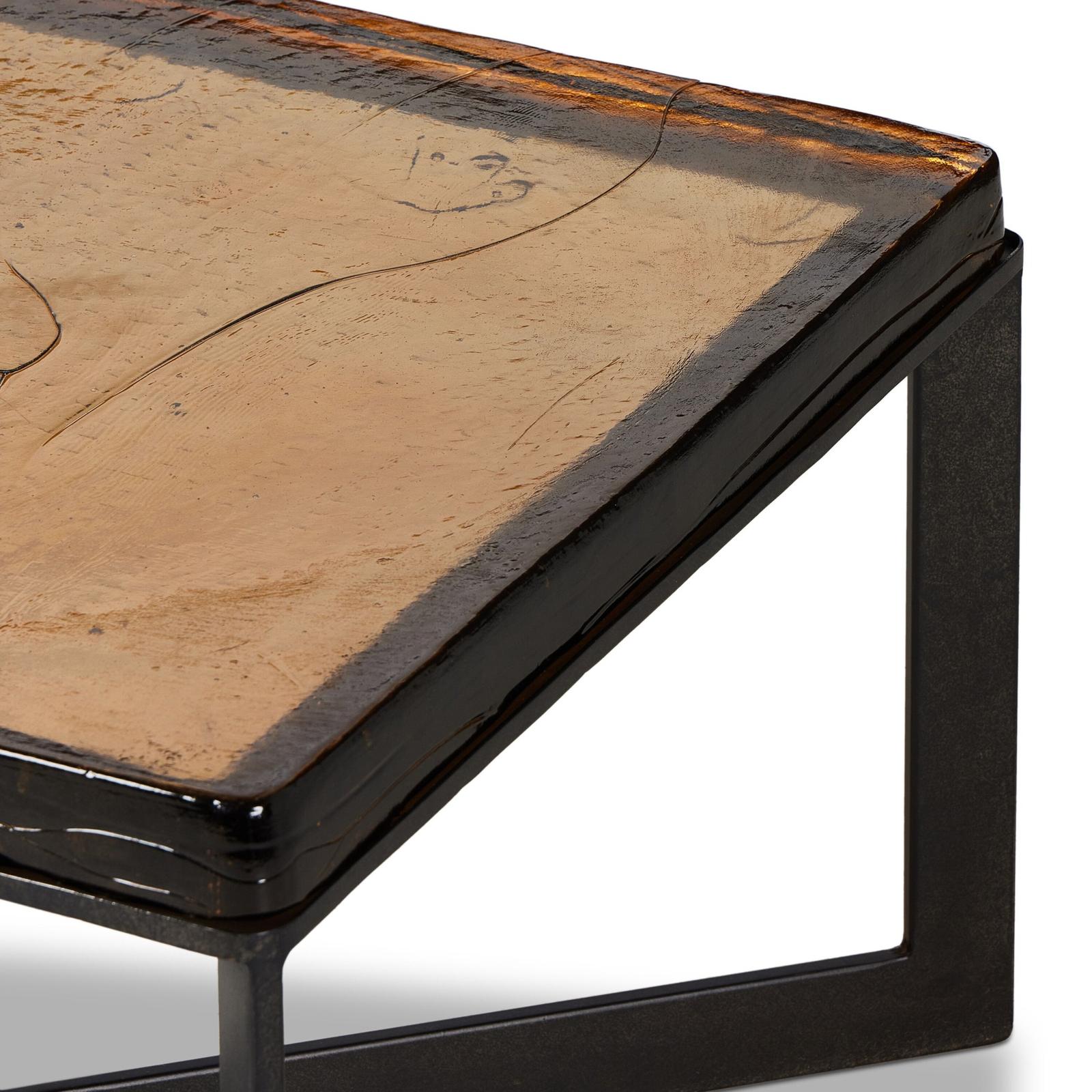 Four Hands Lennie Cast Glass Bunching Table