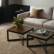 Four Hands Lennie Cast Glass Bunching Table