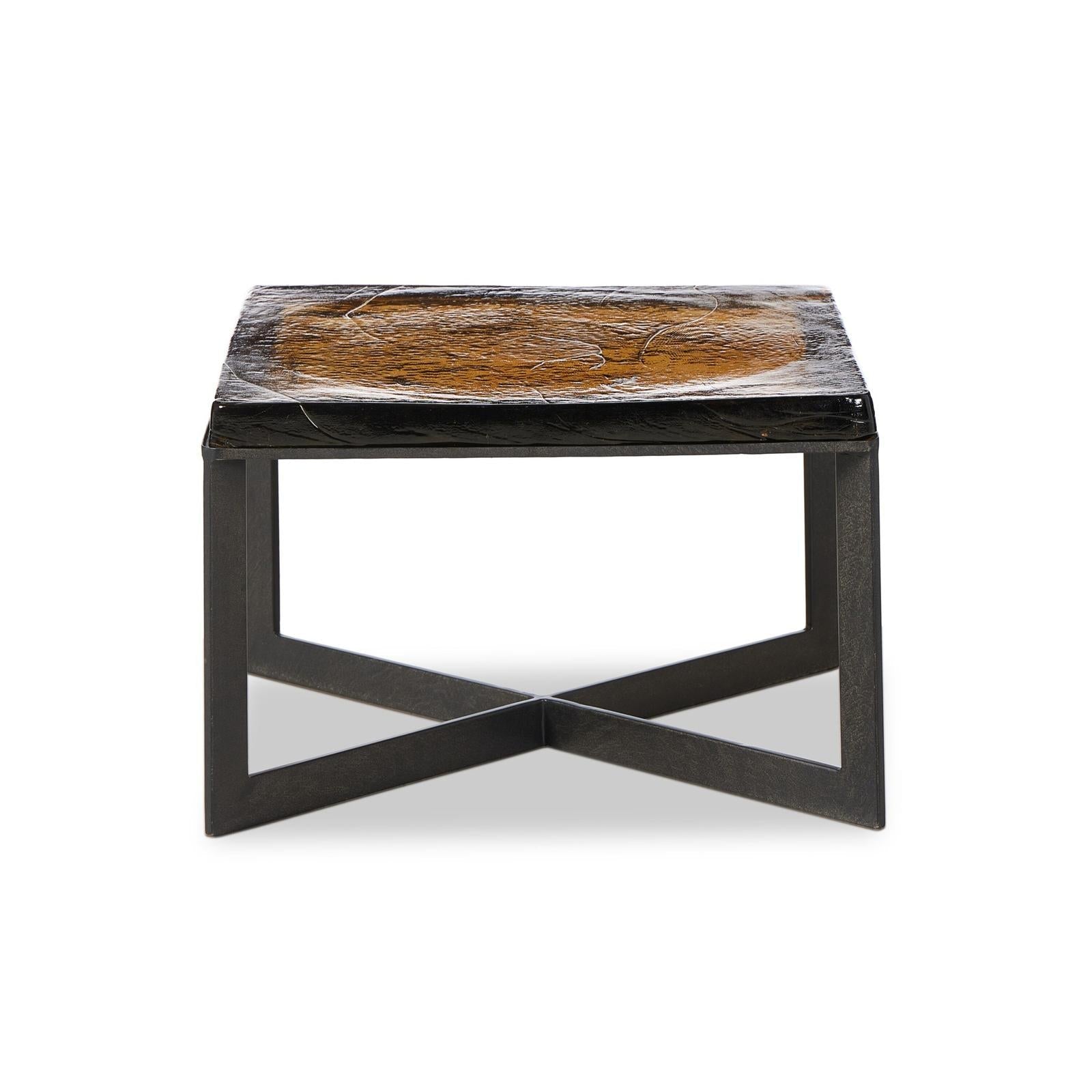 Four Hands Lennie Cast Glass Bunching Table