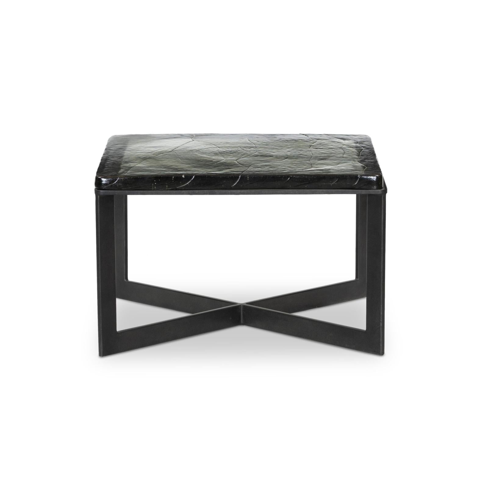 Four Hands Lennie Cast Glass Bunching Table