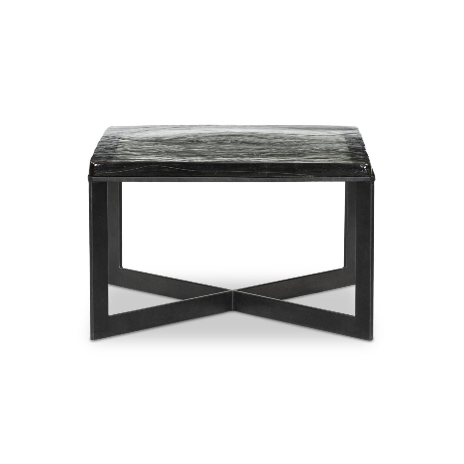 Four Hands Lennie Cast Glass Bunching Table