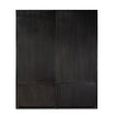 Admont Double Bookcase W Ladder-Worn Blk