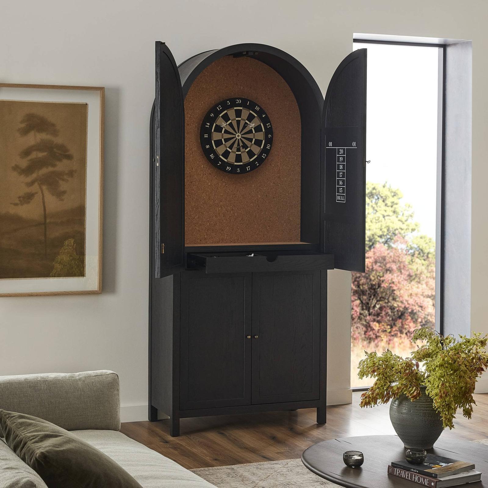 Four Hands Darts Cabinet
