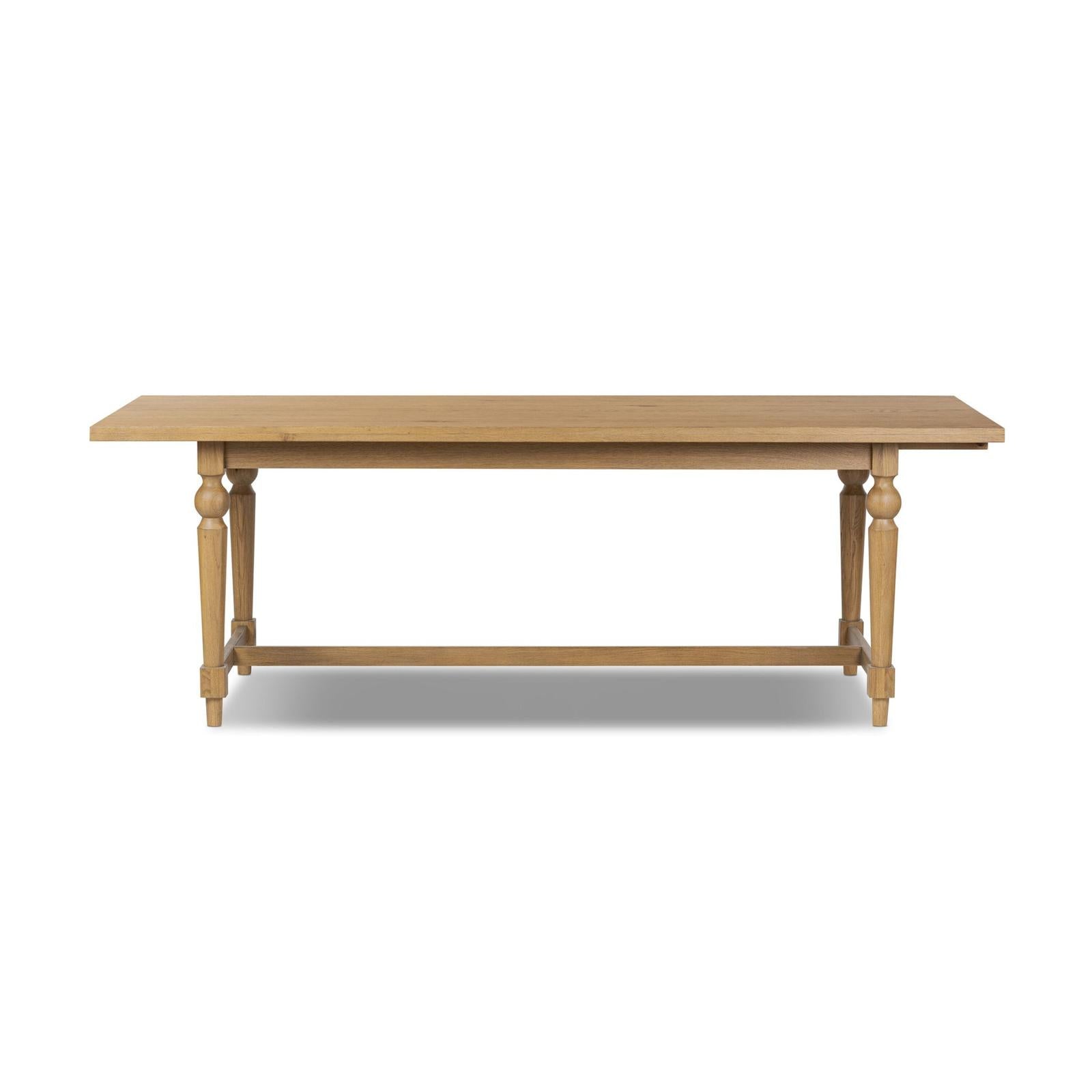 Four Hands Blinn Oval Leaf Extension Dining Table