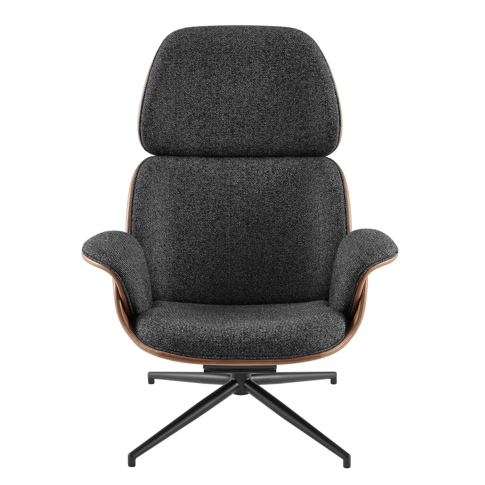 Euro Style Lennart Swivel Lounge Chair