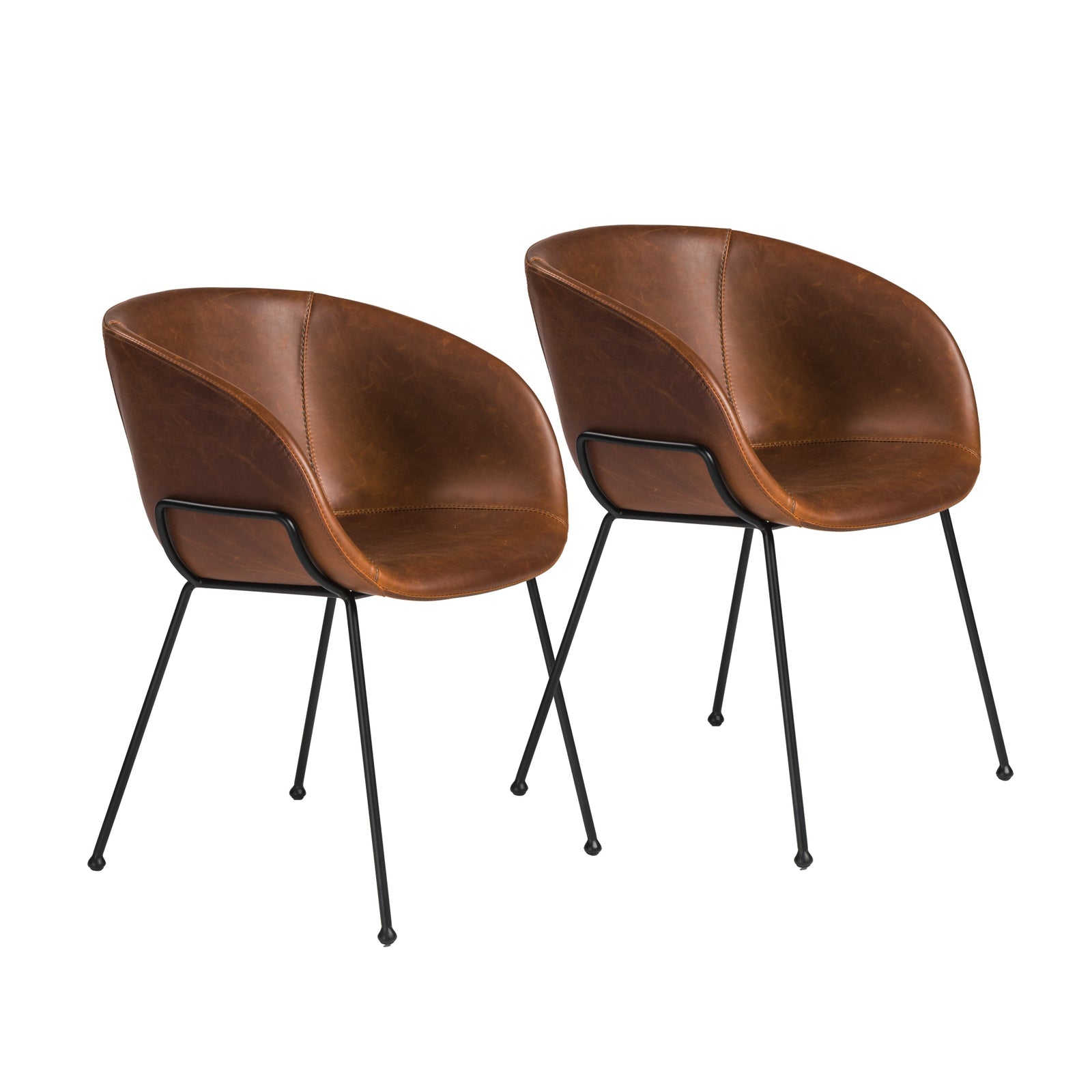 Euro Style Sale Zach Arm Chair - Set of 2