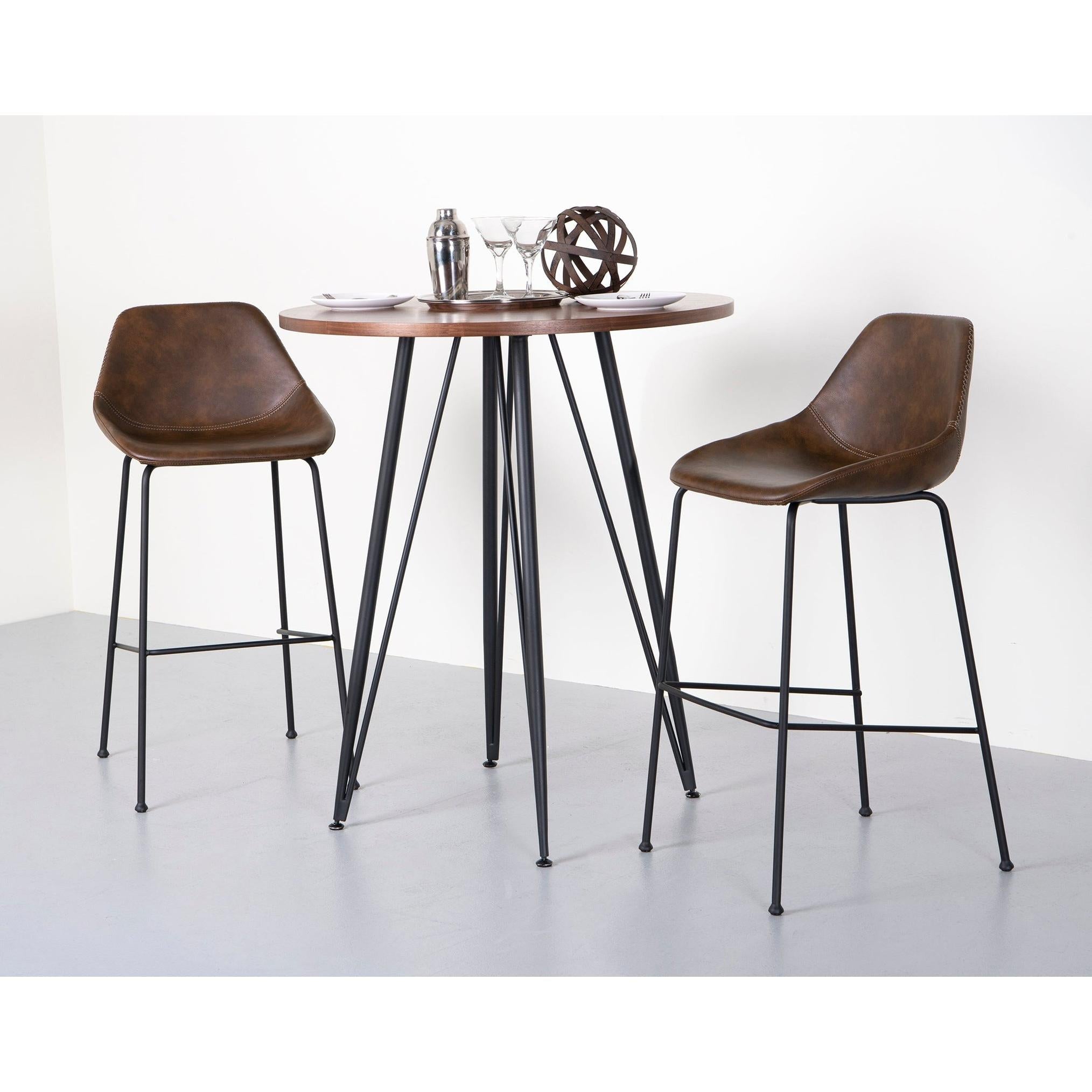 Euro Style Corinna Bar Stool - Set of 2