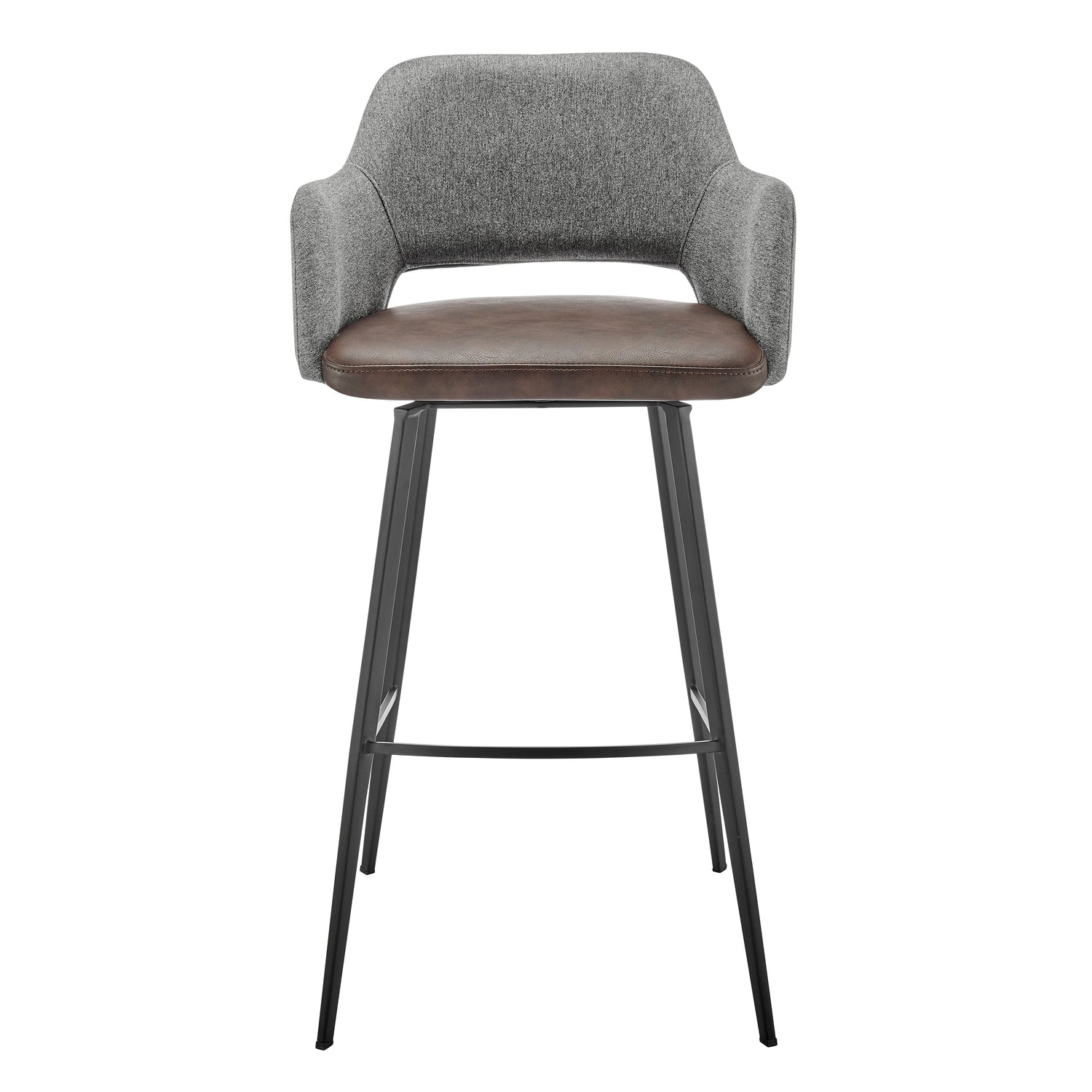 Euro Style Desi Swivel Bar Stool Leatherette