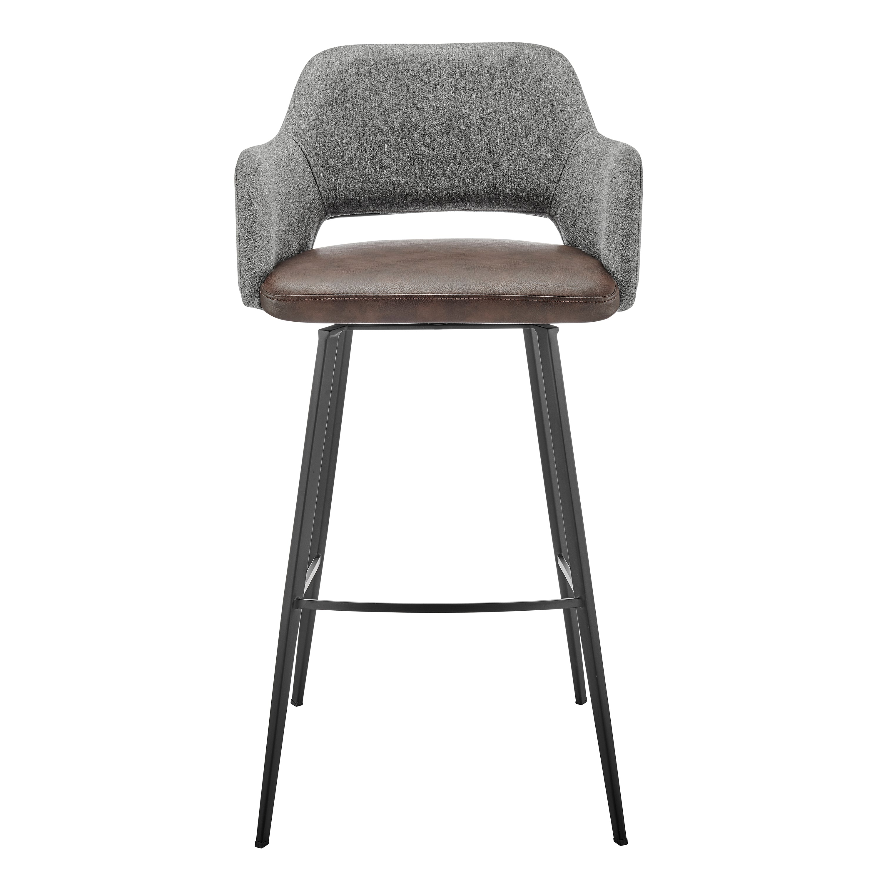 Euro Style Desi Swivel Bar Stool Leatherette