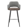 Euro Style Desi Swivel Bar Stool Leatherette