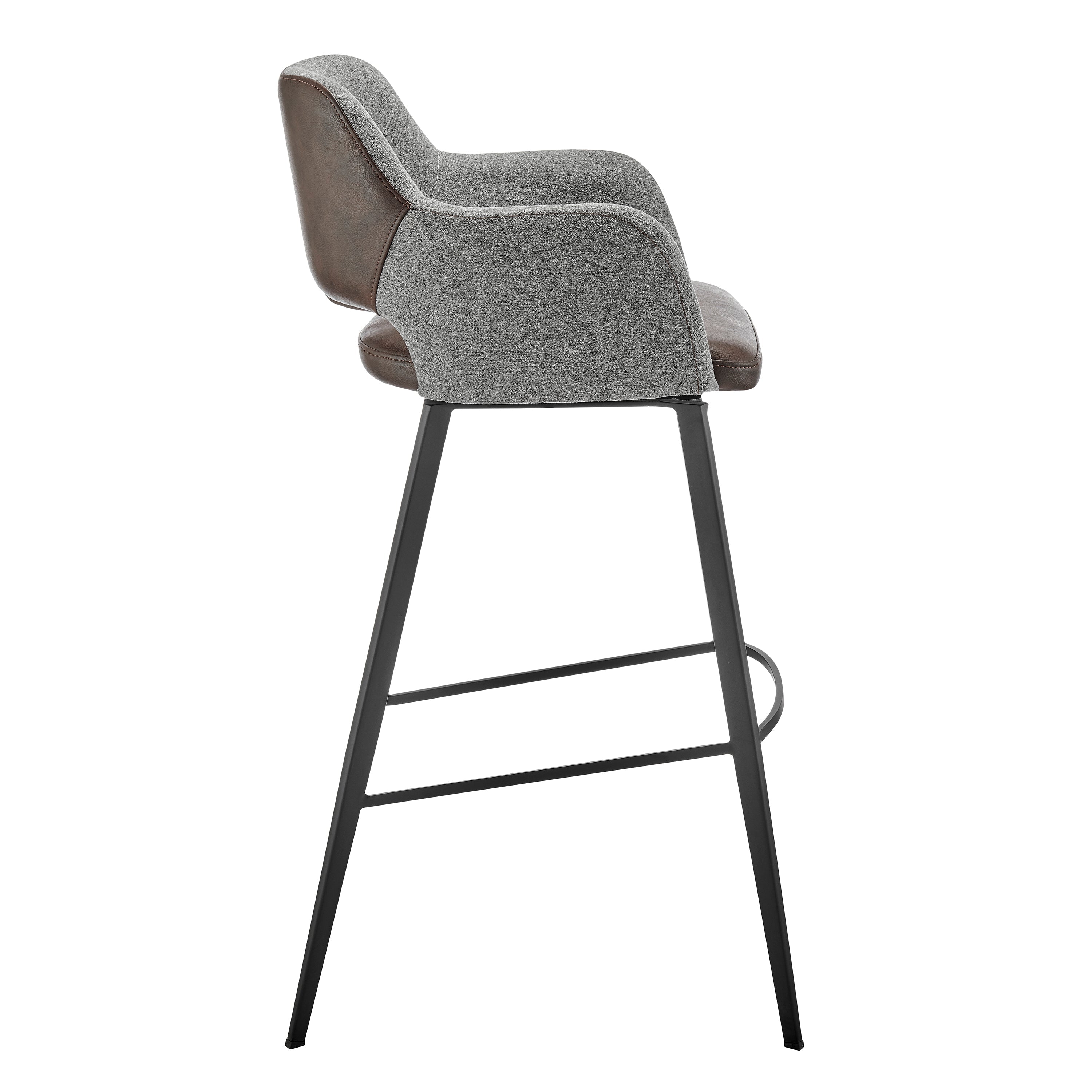 Euro Style Desi Swivel Bar Stool Leatherette
