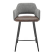 Euro Style Desi Swivel Counter Stool