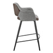 Euro Style Desi Swivel Counter Stool