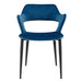 Euro Style Vidar Side Chair - Blue Velvet
