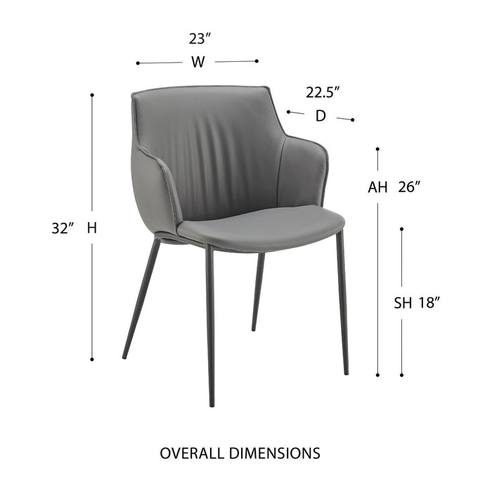 Euro Style Ronja Armchair