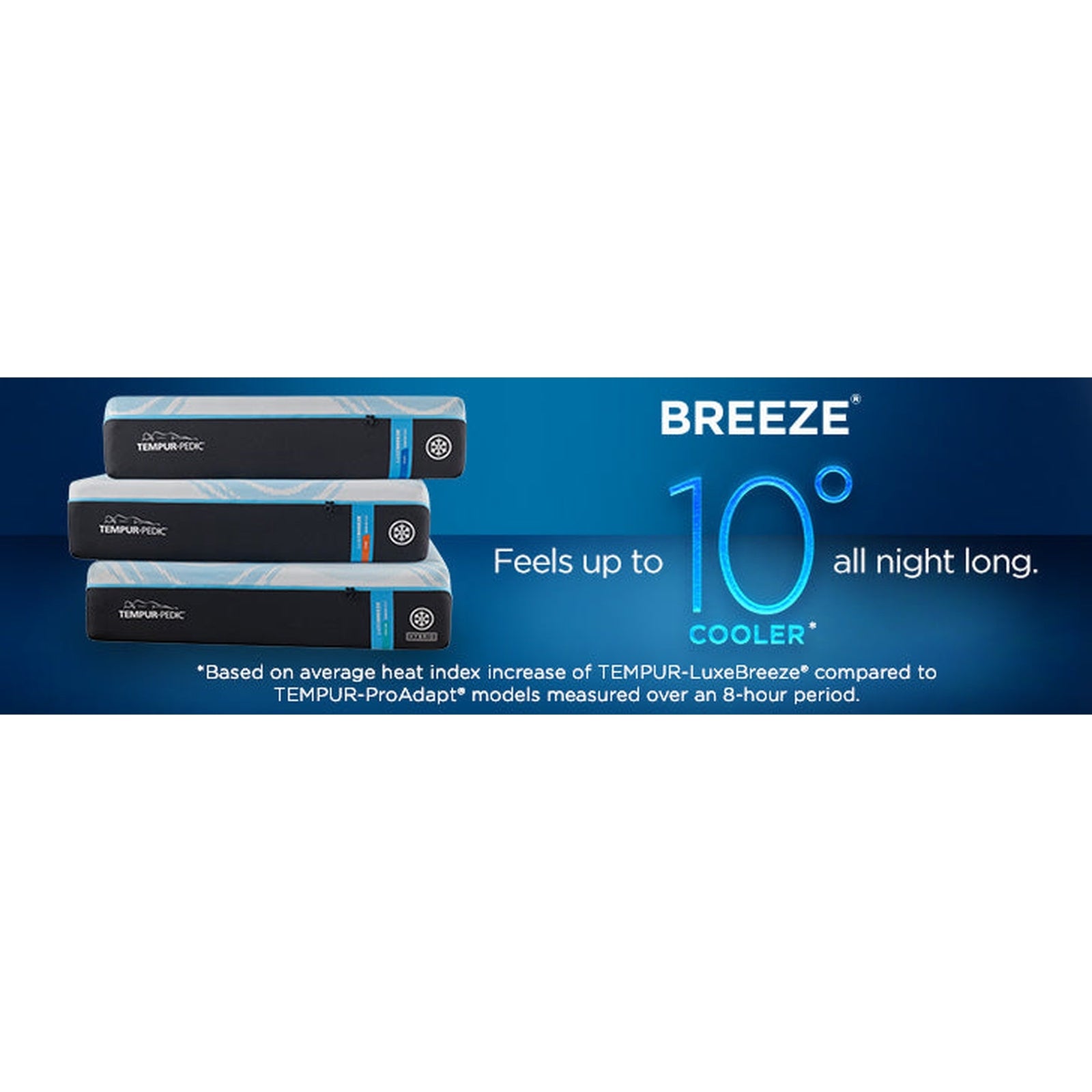 Tempur-Pedic 10° Cooler LuxeBreeze Mattress