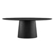 Euro Style Deodat 79-inch Oval Dining Table