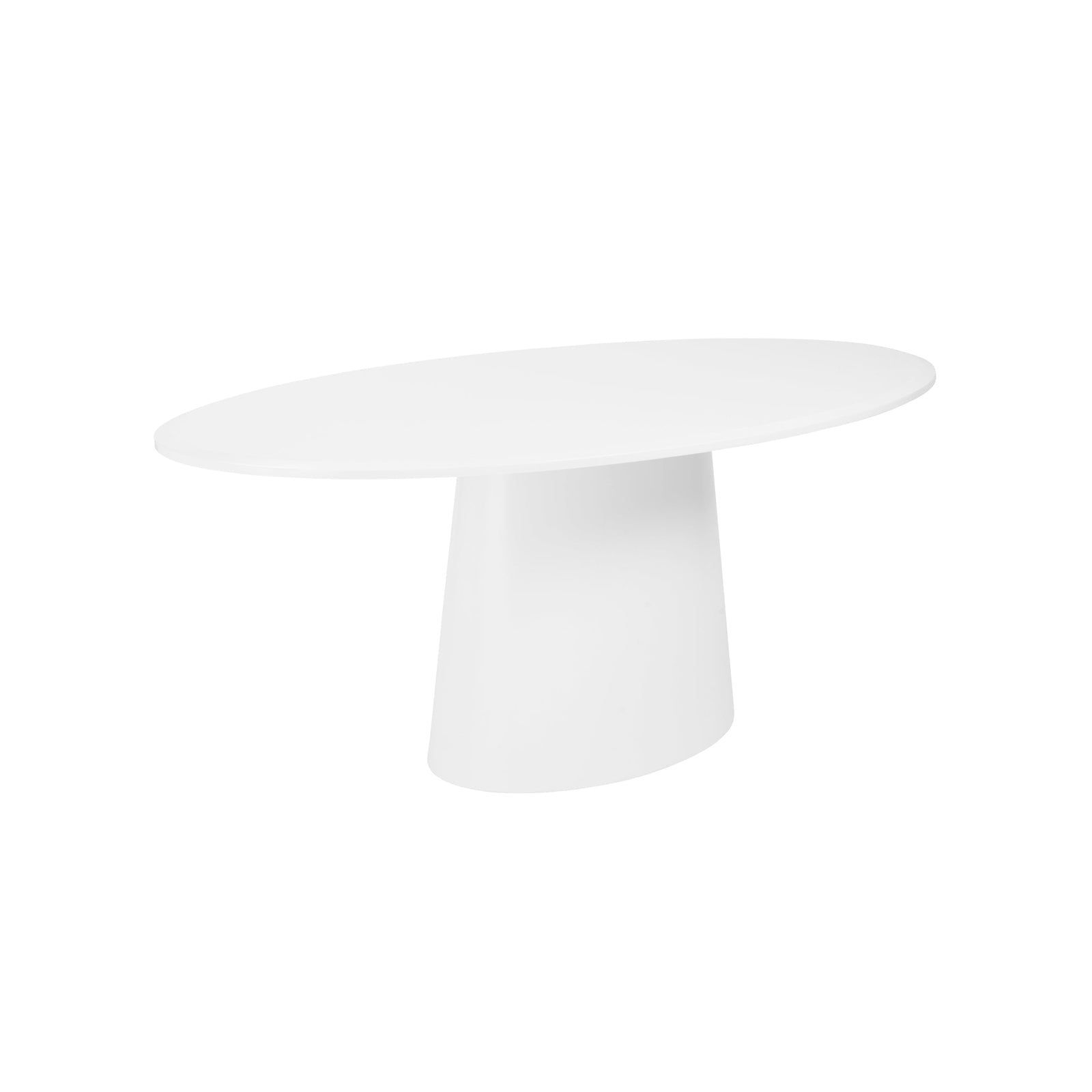 Euro Style Deodat 79-inch Oval Dining Table