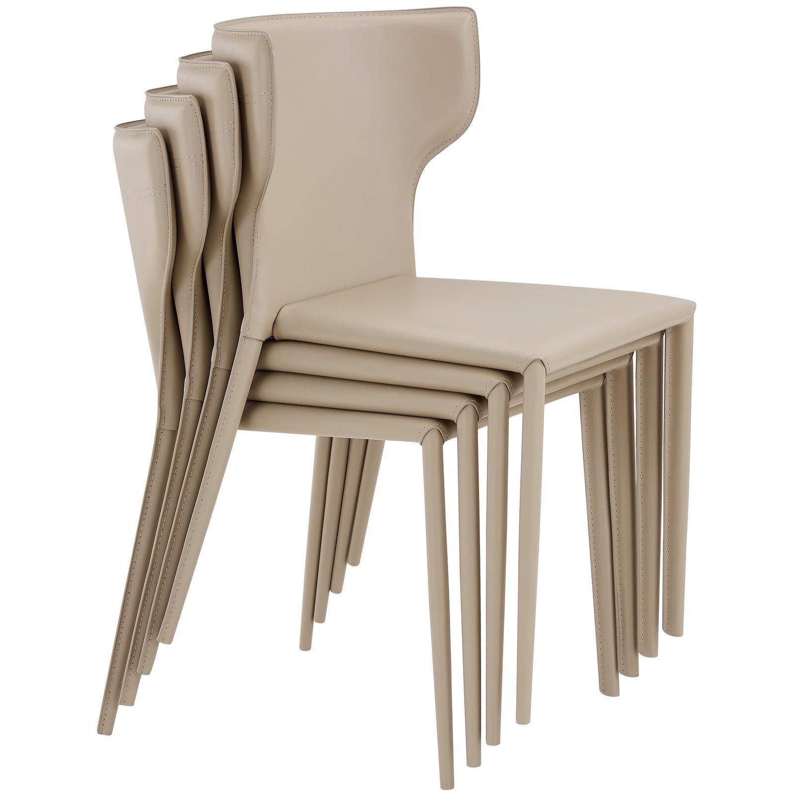 Euro Style Divinia Stacking Chair