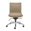 Euro Style Dirk Low Back Office Chair w/o Armrests