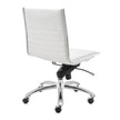 Euro Style Dirk Low Back Office Chair w/o Armrests