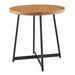 Euro Style Niklaus 22" Round Side Table - Oak