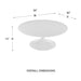 Euro Style Astrid 36" Round Coffee Table