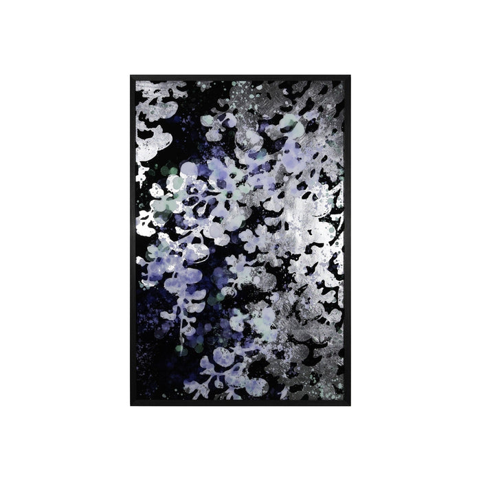 Sunpan Floral Fantasy Charcoal Frame - Set of 2