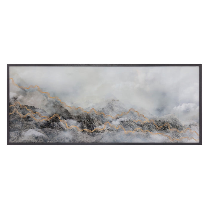 Sunpan Mystic Mountain Black Frame