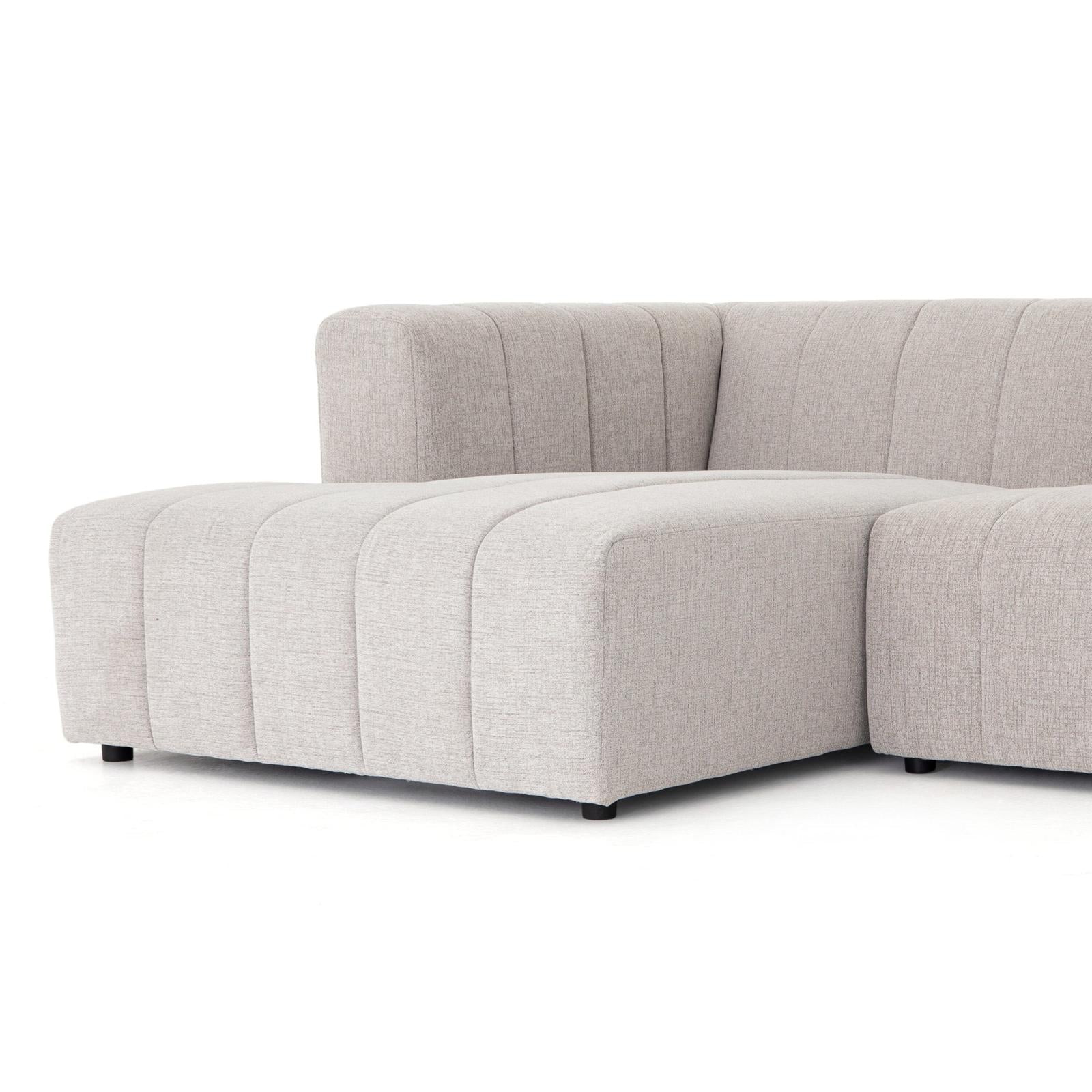 Four Hands Langham Channeled 5-Piece Sectional