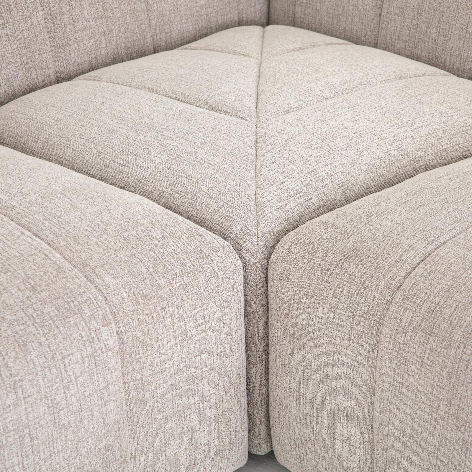 Four Hands Langham Channeled 5-Piece Sectional