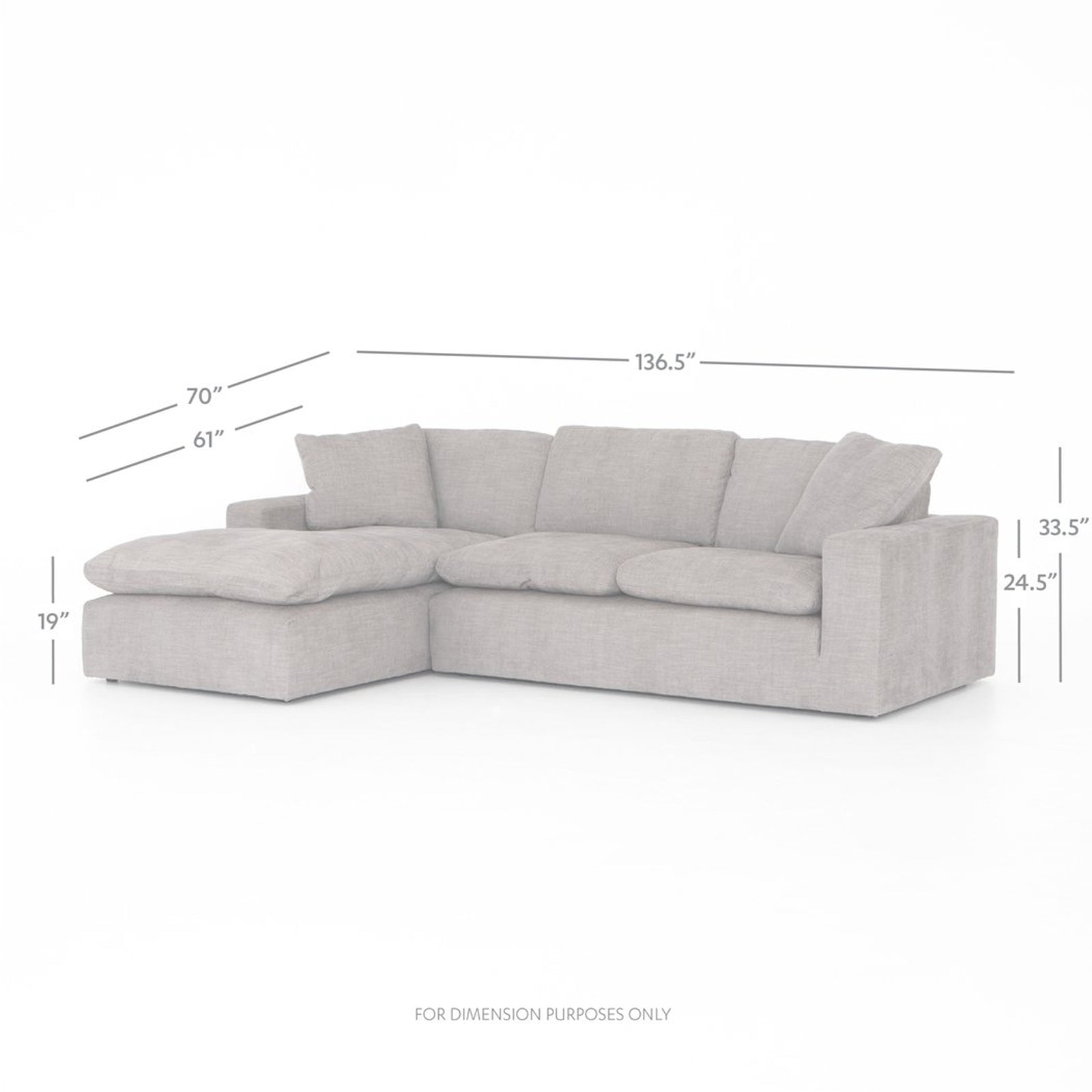 Plume 2 PC Sectional