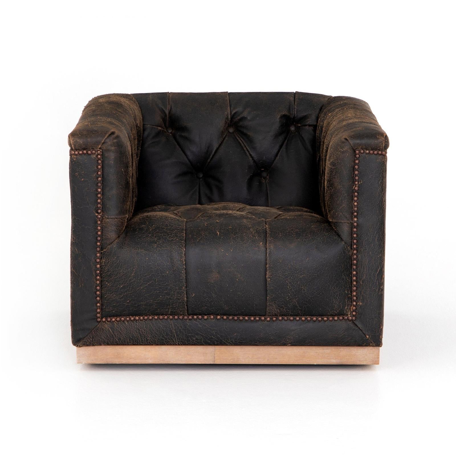 Four Hands Maxx Swivel Chair