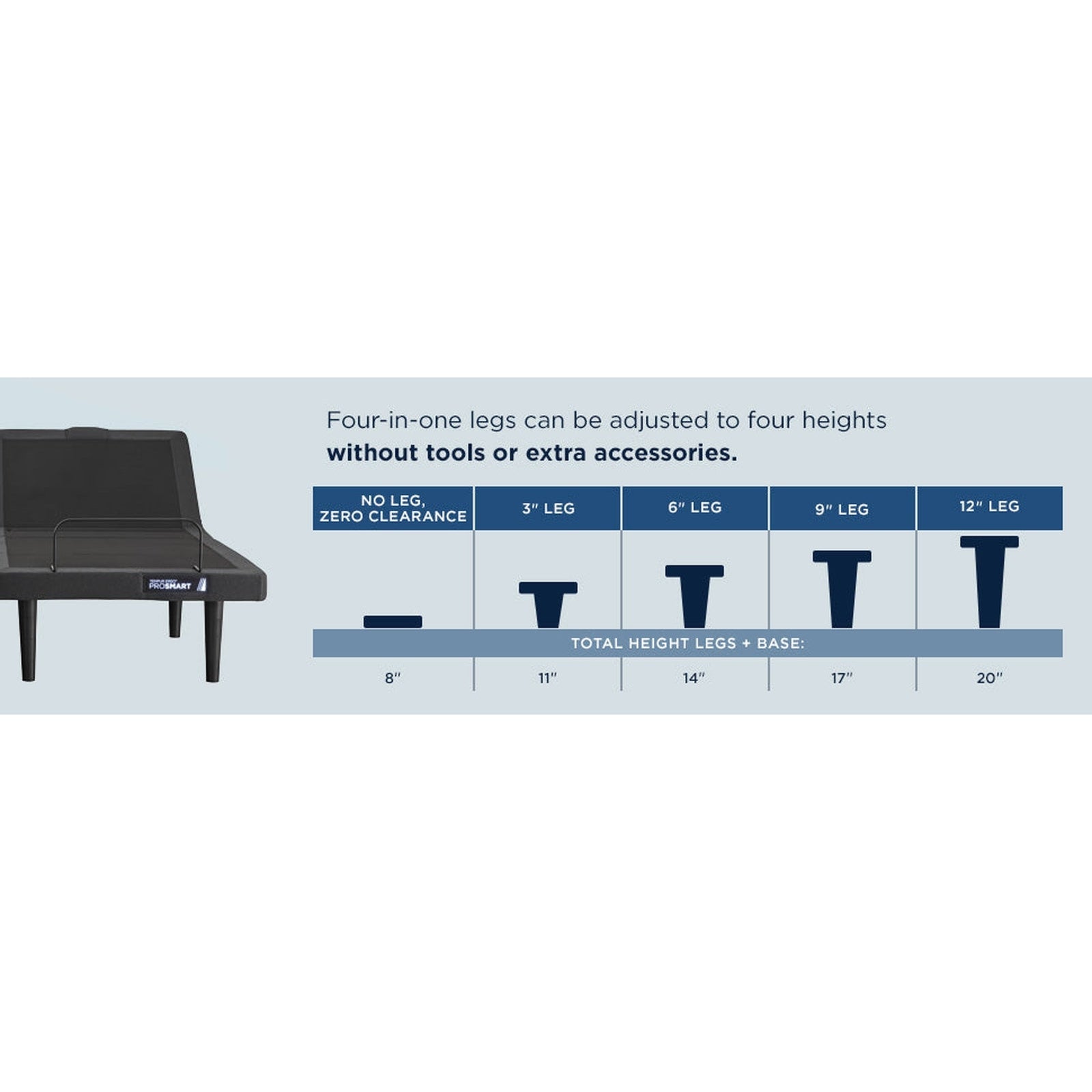 Tempur-Pedic Ergo Pro-Smart Base - Most Advanced