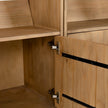 Four Hands Bane Triple Bookshelf with Ladder
