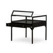 Four Hands Shadow Box End Table