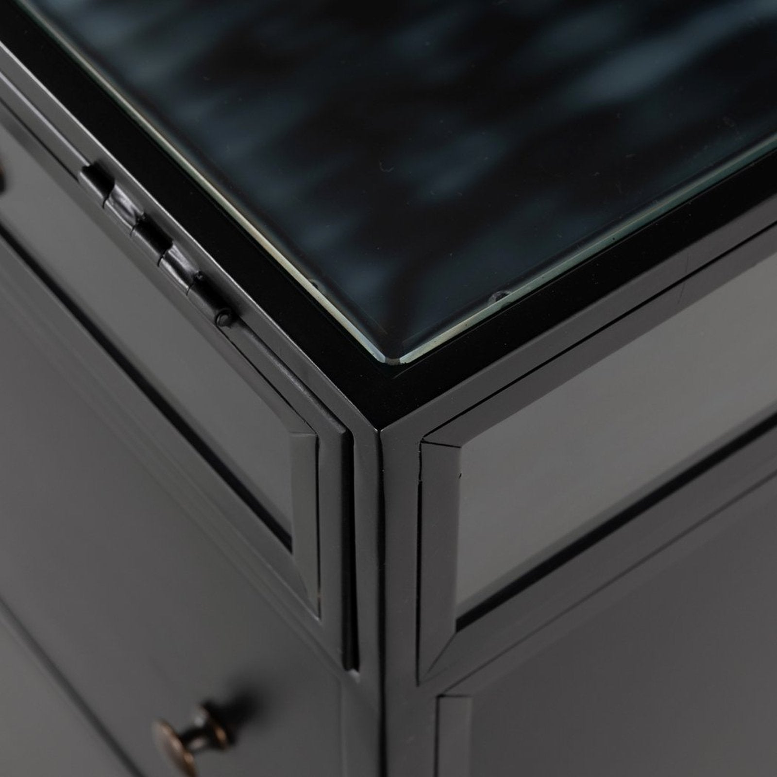 Four Hands Shadow Box Executive Desk