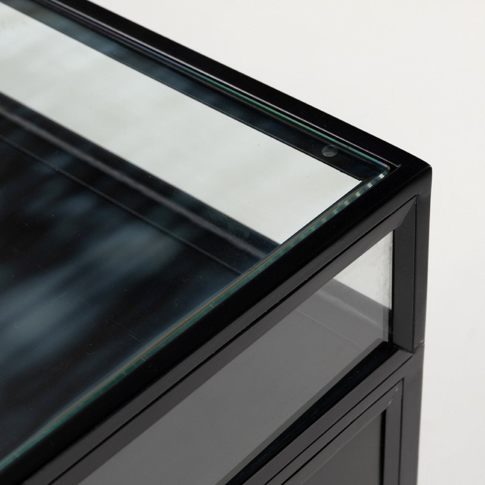Four Hands Shadow Box Executive Desk