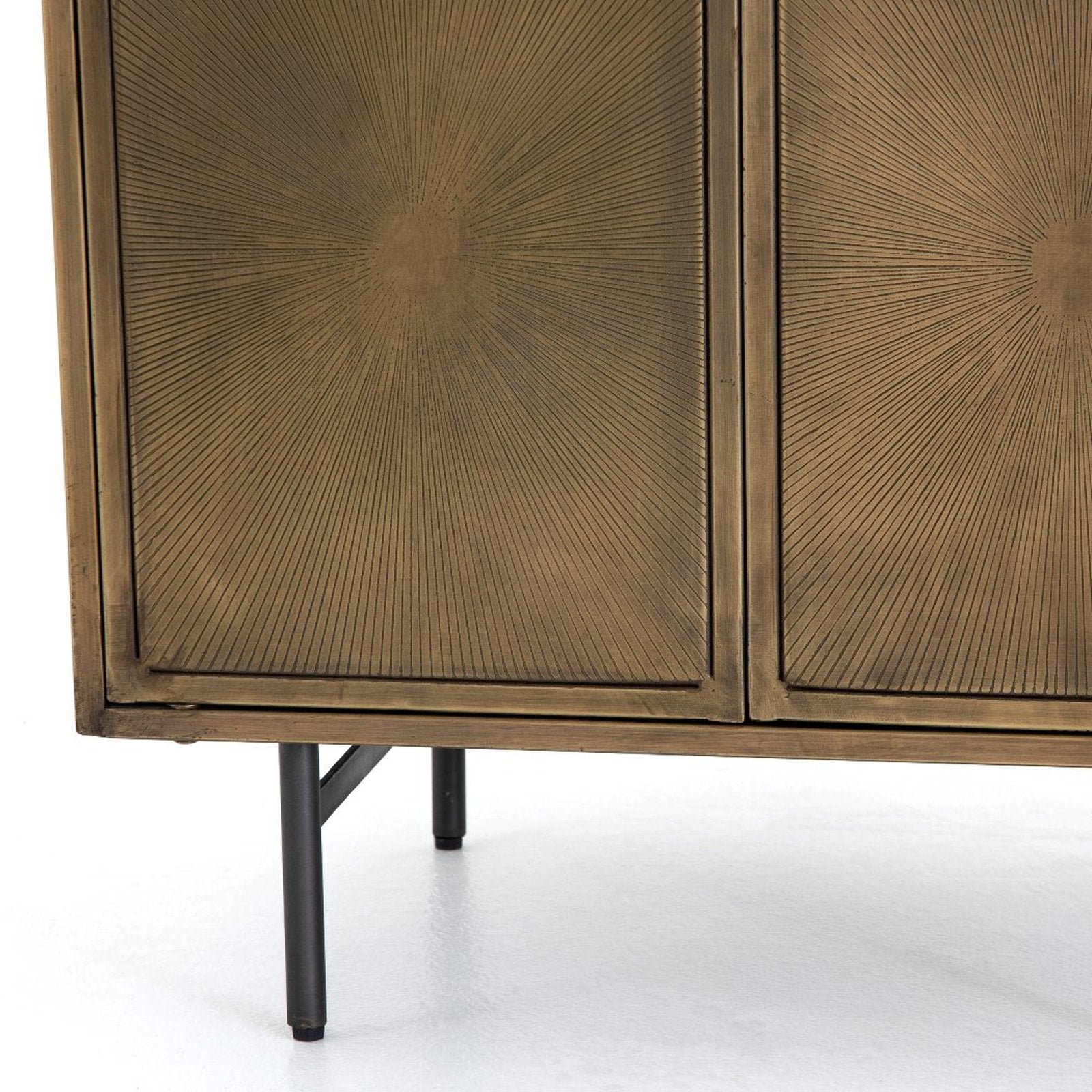Four Hands Sunburst Cabinet Nightstand