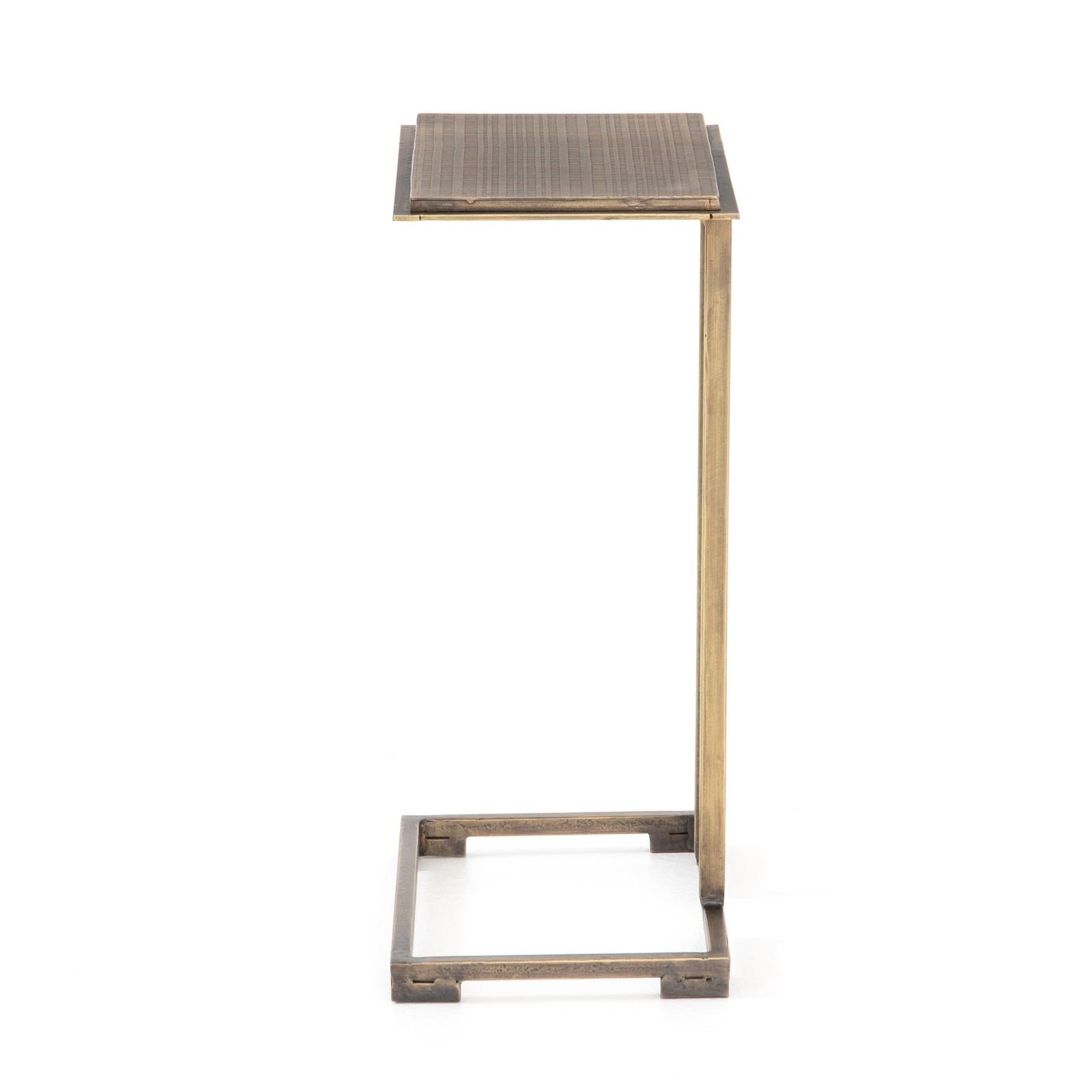 Four Hands Acid Etch C Table