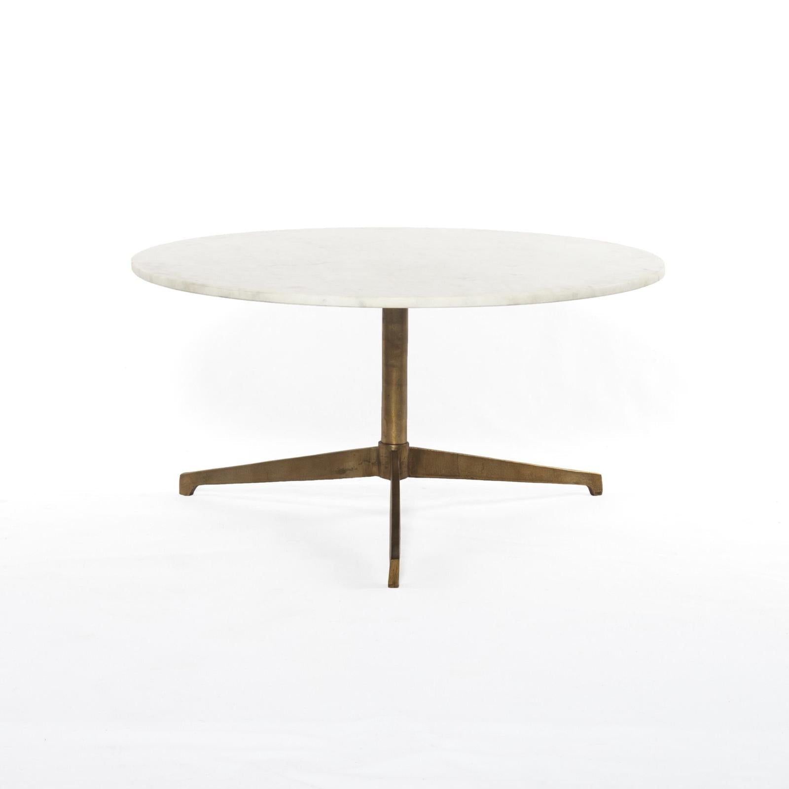 Four Hands Helen Round Coffee Table
