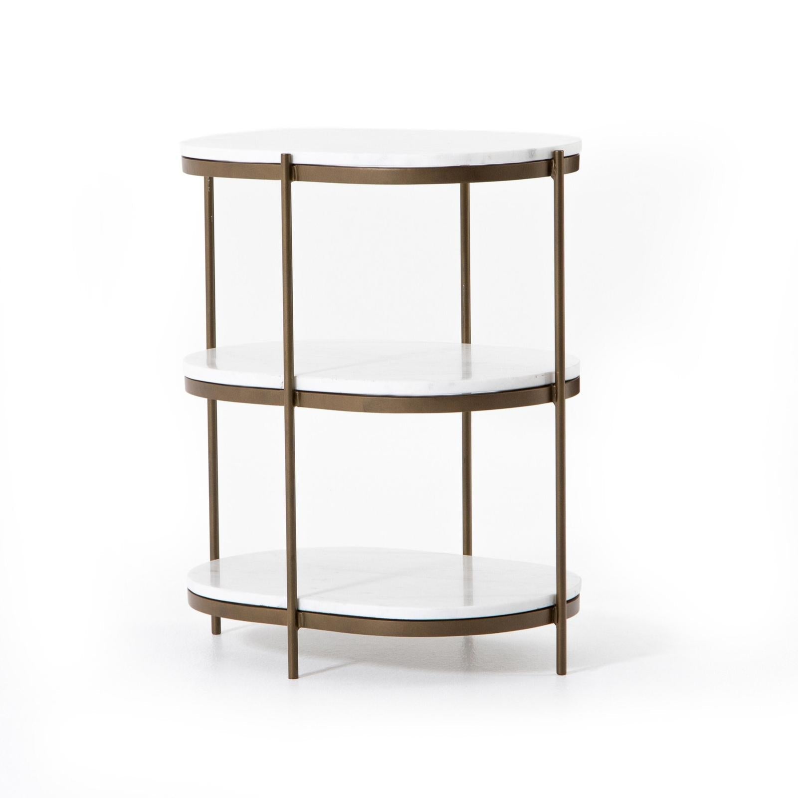 Four Hands Felix Oval Nightstand