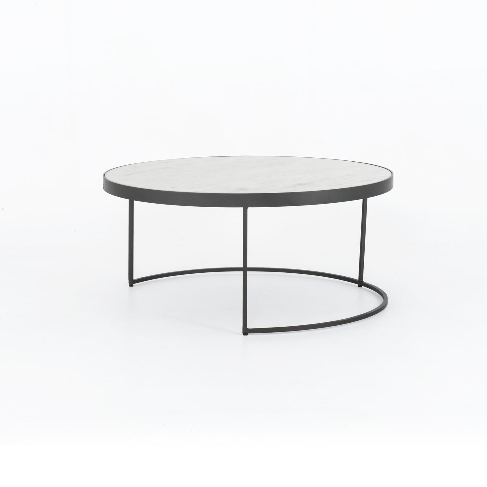 Four Hands Evelyn Round Nesting Coffee Table